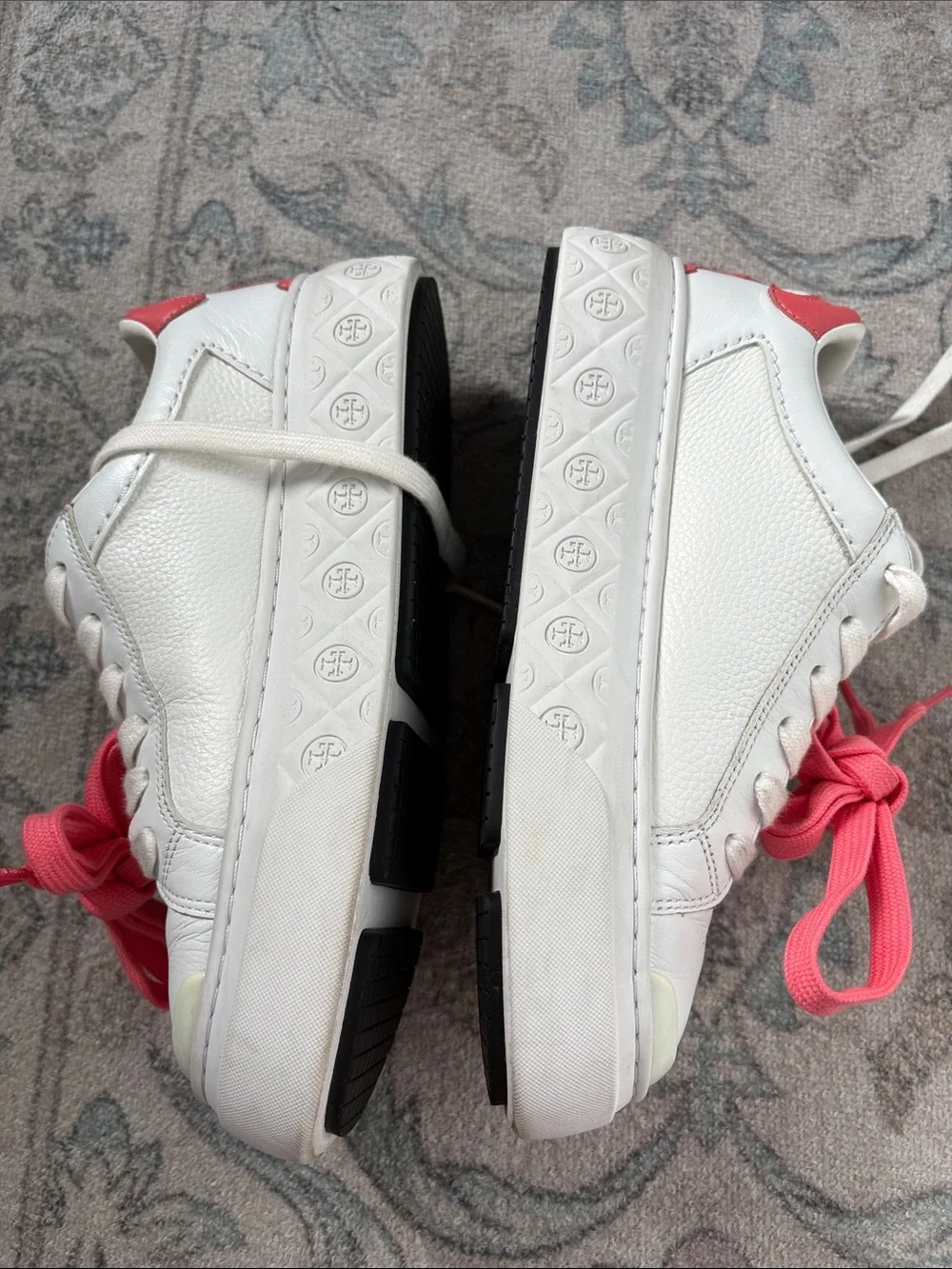 Tory Burch ladybug white sneakers